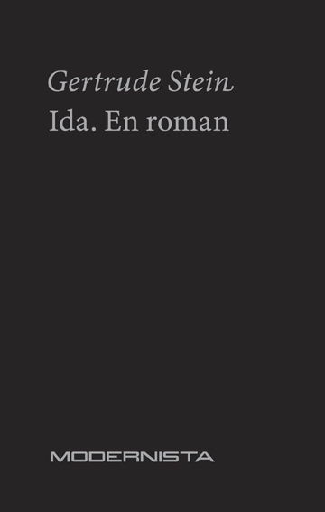 Cover for Gertrude Stein · Ida : en roman (Book) (2006)