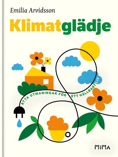 Cover for Emilia Arvidsson · Klimatglädje : åtta utmaningar för ett hållbart liv (Bound Book) (2019)