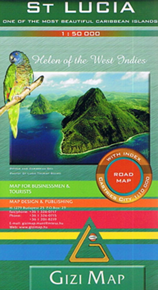 Cover for Gizi Map · St-Lucia road (Map) (2020)