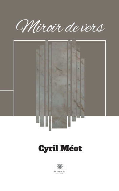 Miroir de vers - Cyril Meot - Livros - Le Lys Bleu - 9791037762542 - 27 de maio de 2022