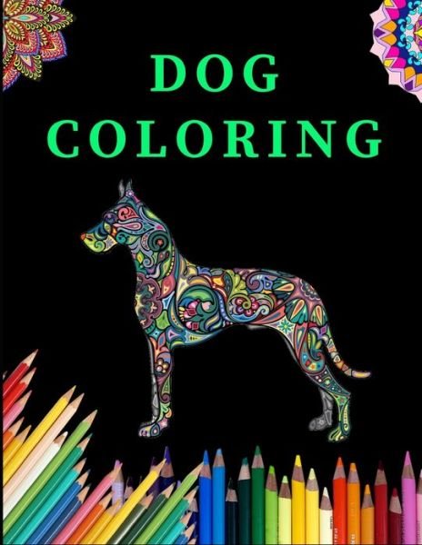Cover for Zod-7 Media · Dog Coloring (Paperback Book) (2020)