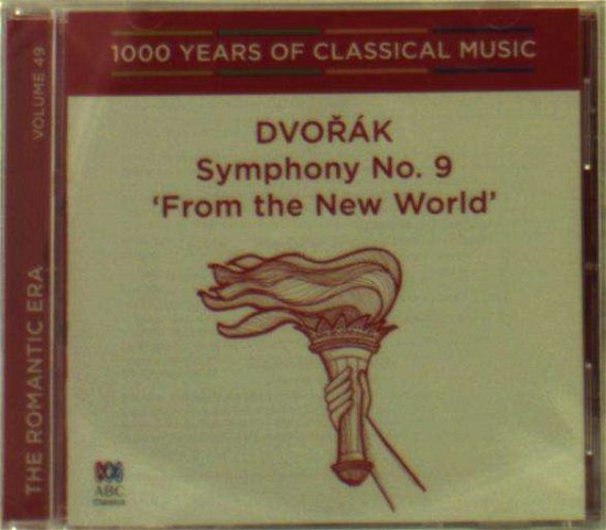 Cover for Dvorak / Melbourne Symphony Orchestra · Dvorak: Symphony 9 from the New World - 1000 Years (CD) (2016)
