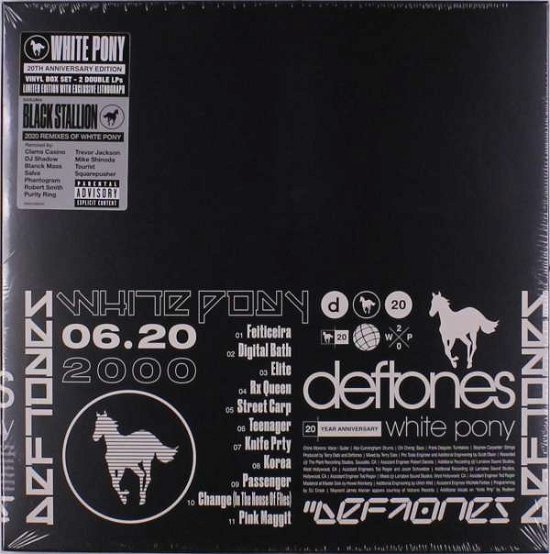 White Pony - 20th Anniversary - Deftones - Musik - REPRISE - 0093624888543 - April 16, 2021
