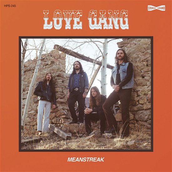 Cover for Love Gang · Meanstreak (Yellow Vinyl) (LP) (2023)