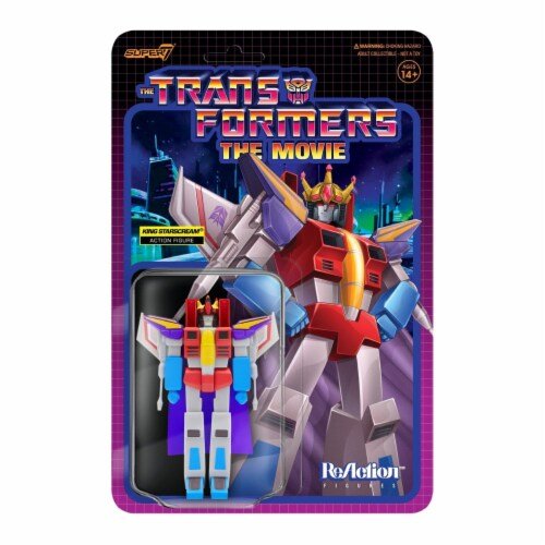 Cover for Transformers · Transformers Reaction Figure Wave 4 - King Starscream (MERCH) (2021)