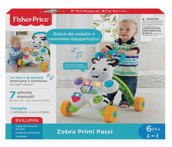 Cover for Mattel: Fisher Price · Mattel: Fisher Price - Zebra Primi Passi (Toys)