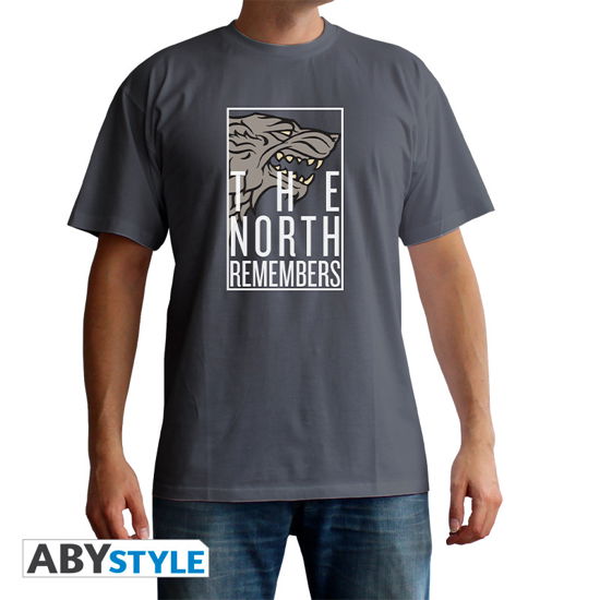 GAME OF THRONES - Tshirt The North Remembers man - T-Shirt Männer - Koopwaar -  - 3665361031543 - 