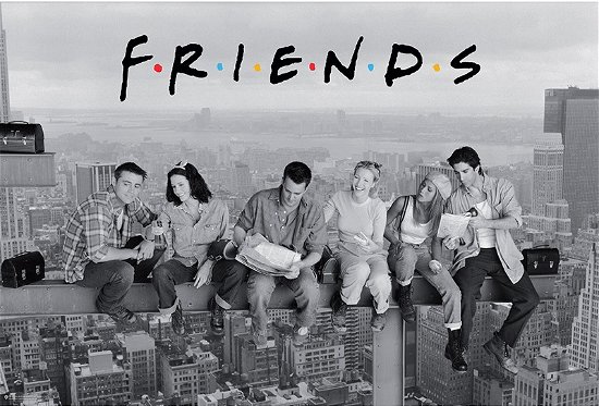 FRIENDS - Poster «Friends» (91.5x61) - Großes Poster - Merchandise -  - 3665361060543 - 7. februar 2019