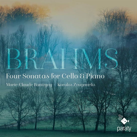 Cover for Johannes Brahms · Four Sonatas For Cello &amp;Piano (CD) (2023)