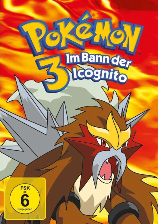 Cover for Matsumoto,Rica / Iizuka,Mayumi / Ueda,Yuji/+ · Pokemon 3-im Bann Der Icognito (DVD) (2019)