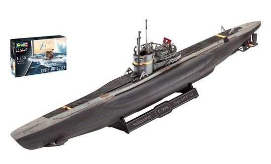 German Submarine Type VII C/41 ( 05154 ) - Revell - Merchandise -  - 4009803051543 - 