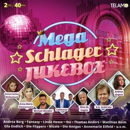Mega Schlager Jukebox - Various Artists - Musik - TELAMO - 4053804310543 - 1. September 2017