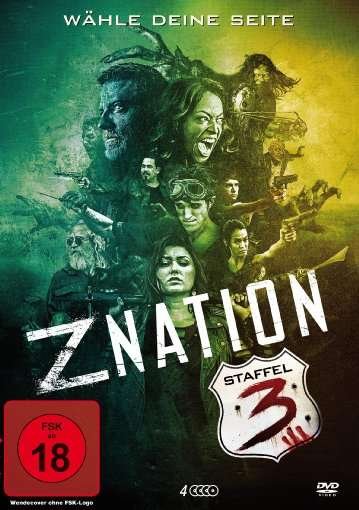 Cover for Qualls,dj / Smith,kellita / Baranova,anastasia · Z Nation - Staffel 3 (4 Dvds Uncut-edition) (DVD) (2018)
