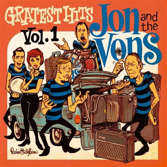 Cover for Jon &amp; the Vons · Greatest Hits - Vol 1 (LP) (2017)