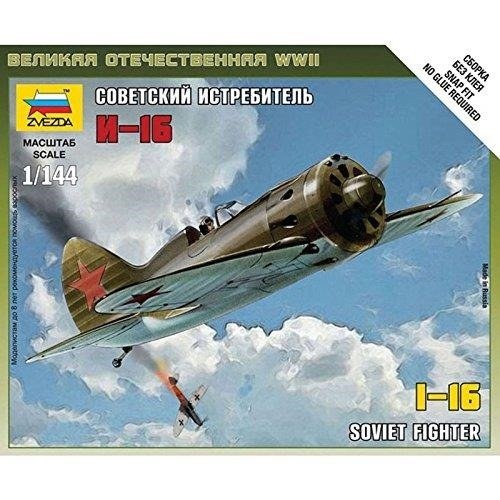 I-16 Soviet Fighter 1:144 - Zvezda - Merchandise -  - 4600327062543 - 