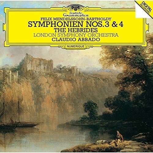 Cover for Mendelssohn / Abbado,claudio · Mendelssohn: Symphonies 3 (CD) [Japan Import edition] (2016)