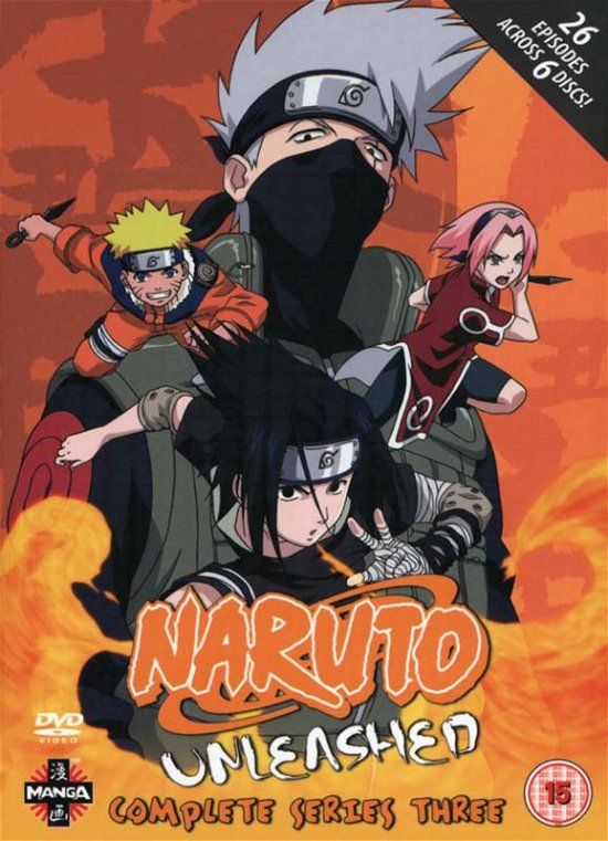 Cover for Naruto Unleashed · Naruto Unleashed Series 3 (DVD) (2008)