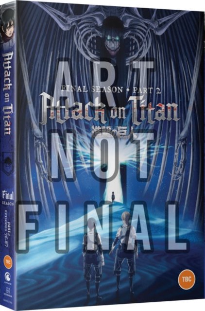 Cover for Anime · Attack On Titan Season 4 - Part 2 (DVD) (2023)