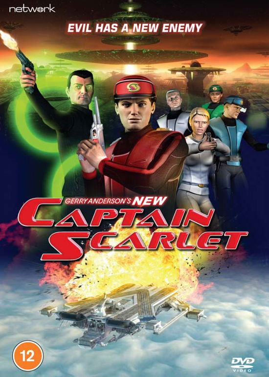 Cover for New Captain Scarlet the Complete Series · New Captain Scarlet - The Complete Series (DVD) (2022)