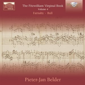 Cover for Pieter-Jan Belder · Fitzwilliam Virginal Bokk Vol.4 Brilliant Klassisk (CD) (2016)