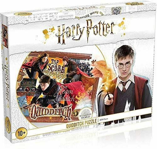Cover for Harry Potter  Kids 1000PC Quidditch Puzzle deleted Puzzles · Harry Potter Quidditch 1000 Piece Puzzle (Paperback Book) (2024)