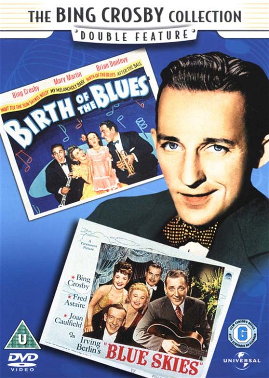 Cover for Bing Crosby · Birth Of The Blues / Blue Skies [DVD IMPORT - UDEN DK TEKST] (DVD) (2023)