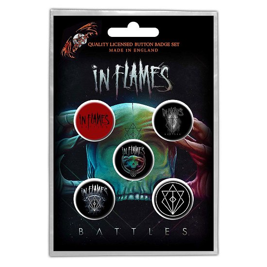 Cover for In Flames · In Flames Button Badge Pack: Battles (MERCH) (2019)