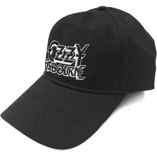 Cover for Ozzy Osbourne · Ozzy Osbourne Unisex Baseball Cap: Logo (CLOTHES) [Black - Unisex edition] (2018)