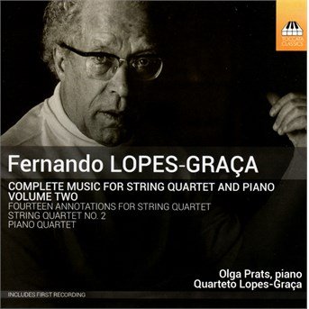 Cover for Lopes-graca / Prats / Lopes-graca Quartet · Complete Music for String Quartet &amp; Piano 2 (CD) (2015)