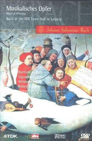 Cover for J. S. Bach · Johann Sebastian Bach - Musikalisches Opfer (DVD) (2002)