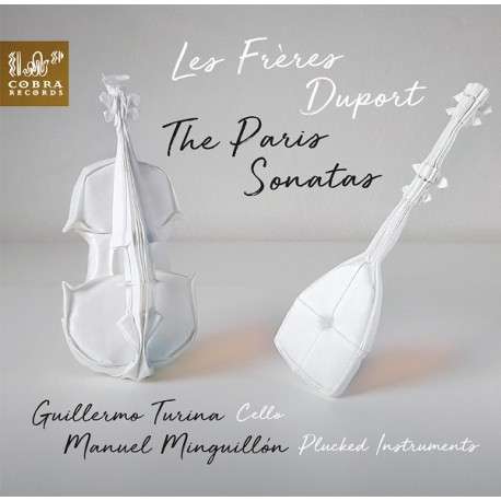 Cover for Guillermo Turina &amp; Manuel Minguillon · Les Freres Duport: The Paris Sonatas (CD) (2020)