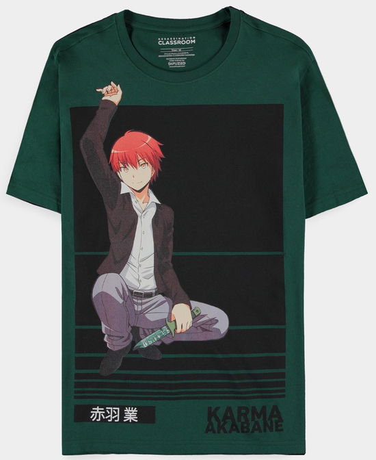 Cover for Assassination Classroom · Men'S Short Sleeved T-Shirt - M Short Sleeved T-Shirts M Multicolor (N/A)