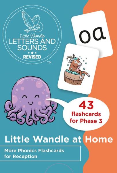 Cover for Wandle Learning Trust and Little Sutton Primary School · Little Wandle at Home More Phonics Flashcards for Reception - Big Cat Phonics for Little Wandle Letters and Sounds Revised (Flashcards) (2022)