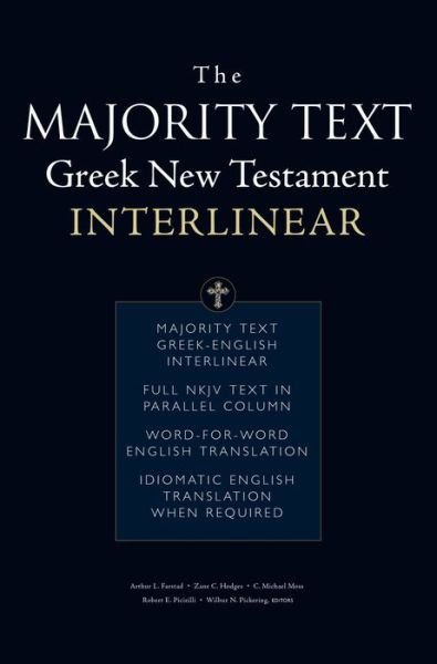 Cover for Thomas Nelson · The Majority Text Greek New Testament Interlinear (Paperback Book) (2022)