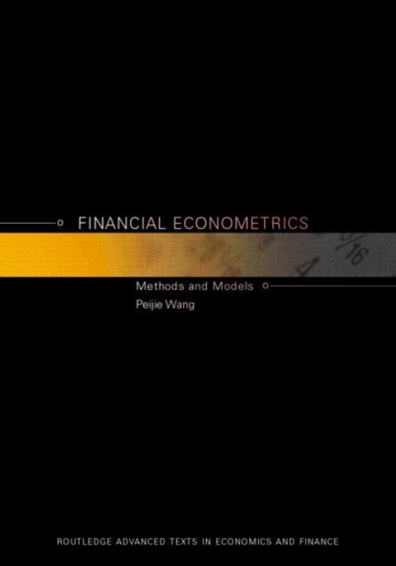 Cover for Peijie Wang · Financial Econometrics - Routledge Advanced Texts in Economics and Finance (Hardcover Book) (2002)