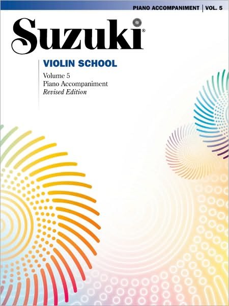 Cover for Suzuki violin piano acc 5 (Bog) (2013)