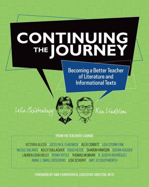 Cover for Leila Christenbury · Continuing the Journey: Becoming a Better Teacher of Literature and Informational Texts (Paperback Book) (2017)