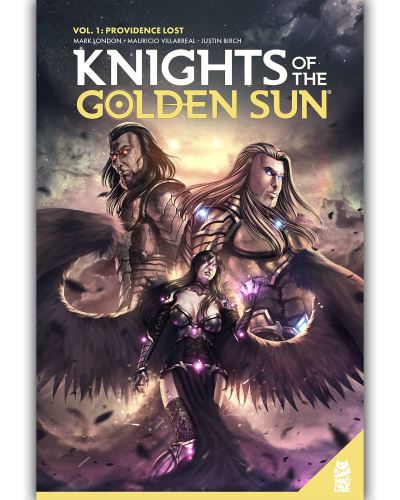 Cover for Mark London · Knights of the Golden Sun Vol. 1: Providence Lost (Paperback Book) (2020)