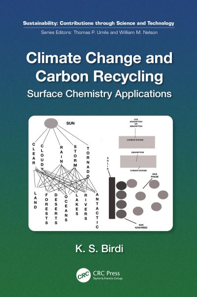 Cover for Birdi, K. S. (KSB Consultant, Holte, Denmark) · Climate Change and Carbon Recycling: Surface Chemistry Applications - Sustainability: Contributions through Science and Technology (Hardcover Book) (2023)