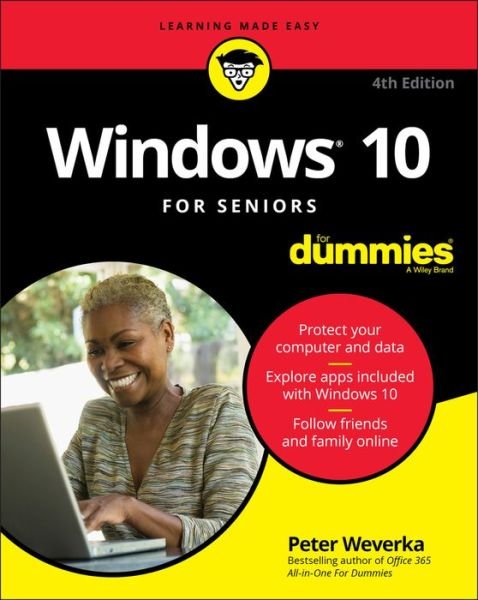 Cover for P Weverka · Windows 10 For Seniors For Dummies, 4th Edition (Paperback Book) [4th edition] (2020)