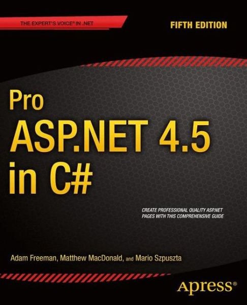 Cover for Adam Freeman · Pro ASP.NET 4.5 in C# (Paperback Book) [5th edition] (2013)