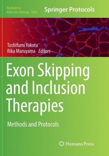 Cover for Exon Skipping and Inclusion Therapies (Book) [Softcover reprint of the original 1st ed. 2018 edition] (2019)