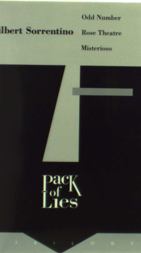 Cover for Gilbert Sorrentino · Pack of Lies: A Trilogy - American Literature (Dalkey Archive) (Paperback Book) (1997)