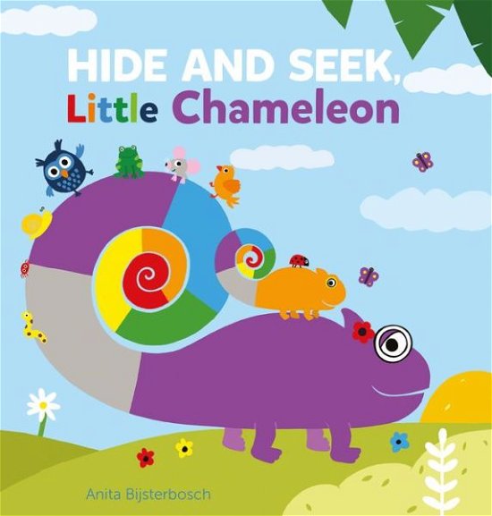 Cover for Anita Bijsterbosch · Hide and Seek, Little Chameleon (Board book) (2019)