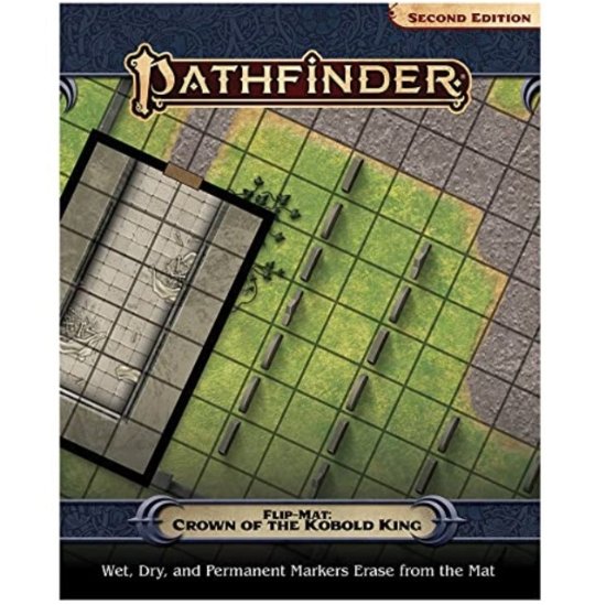 Pathfinder Flip-Mat: Crown of the Kobold King - Jason Engle - Brætspil - Paizo Publishing, LLC - 9781640784543 - 25. oktober 2022