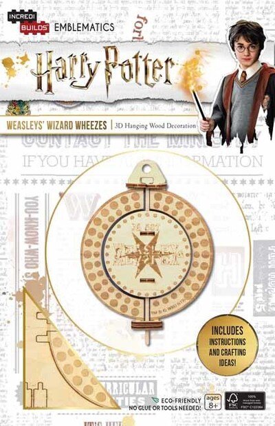 IncrediBuilds Emblematics: Harry Potter: Weasleys' Wizard Wheezes - Incredibuilds Emblematics - Insight Editions - Bøger - Insight Editions - 9781682984543 - 1. oktober 2019