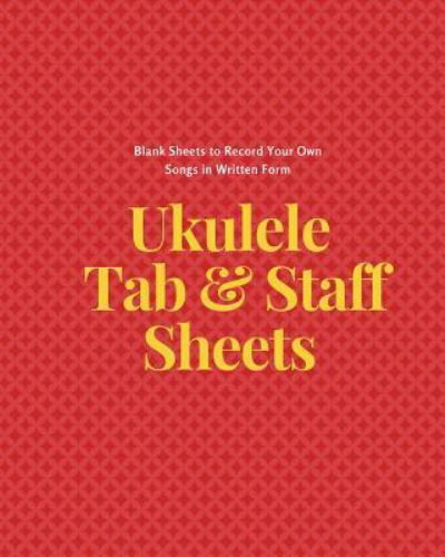 Cover for Typewriter Publishing · Ukulele Tab &amp; Staff Sheets (Paperback Book) (2018)