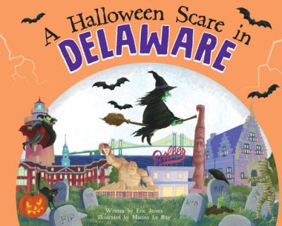 Cover for Eric James · A Halloween Scare in Delaware (Hardcover Book) (2021)