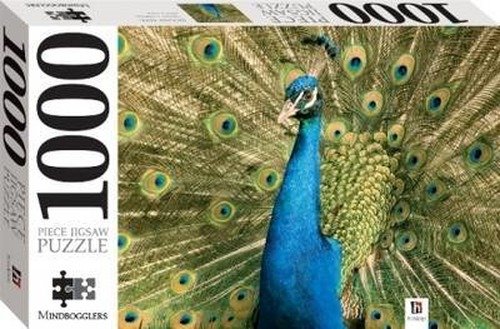 Cover for Hinkler Books Pty Ltd · Peacock 1000 Piece Jigsaw - Mindbogglers Series 1 (Legetøj) (2011)