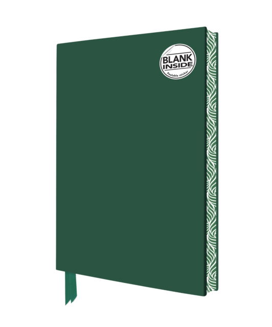 Racing Green Blank Artisan Notebook (Flame Tree Journals) - Blank Artisan Notebooks (Stationery) (2024)